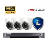 Analog HD 3 Camera CCTV Package